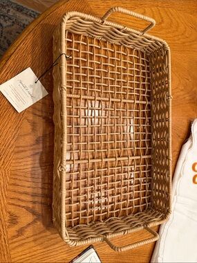 Hearth & hand by magnolia flower herb drying basket NWT